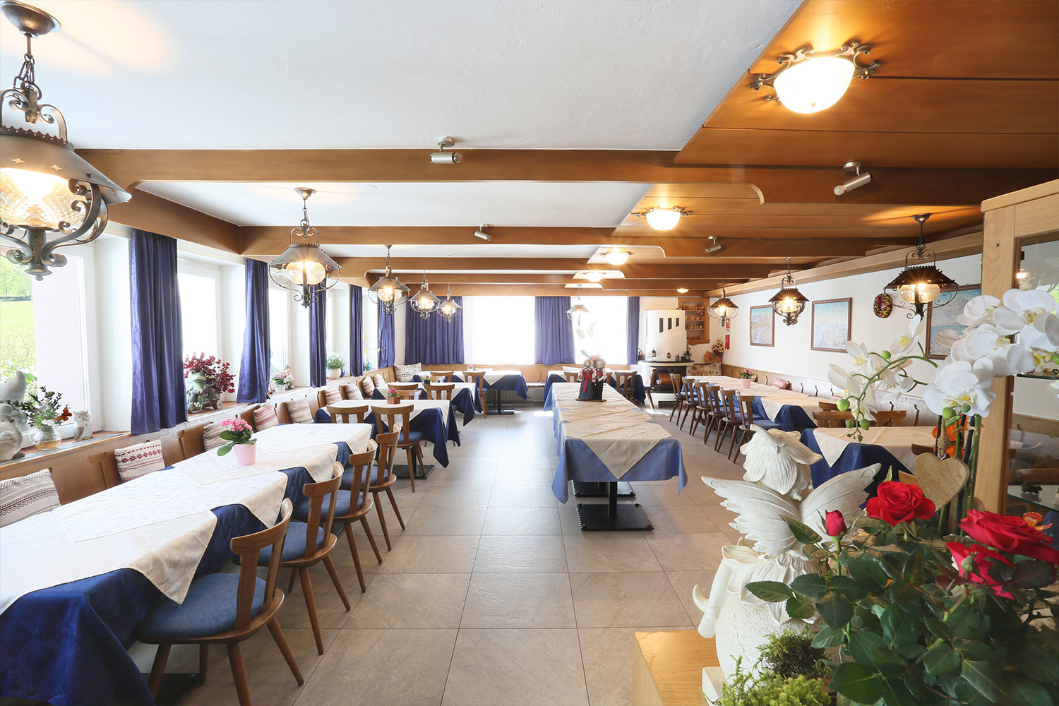 Sala da pranzo a Fundres